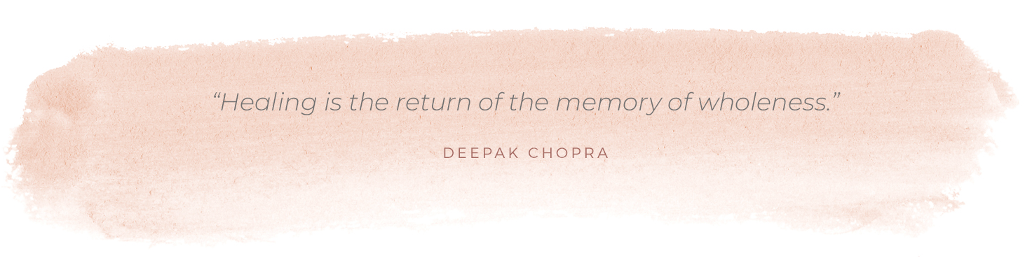 A quote from Deepak Chopra