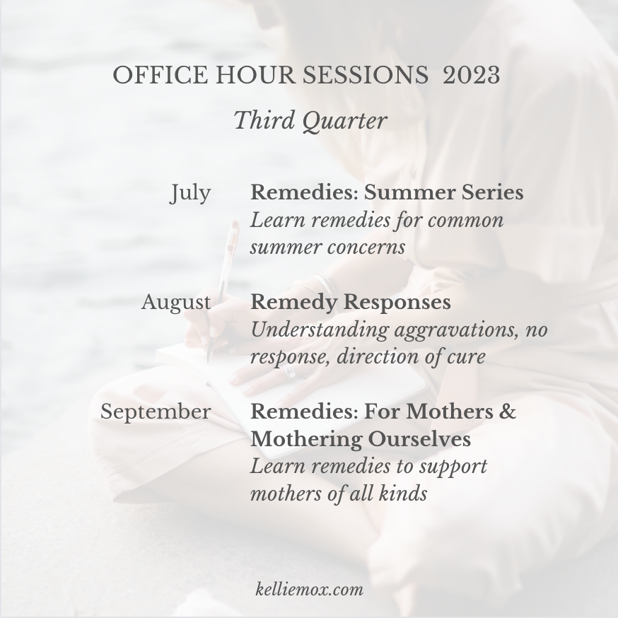 Office Hour Sessions 2023 third quarter